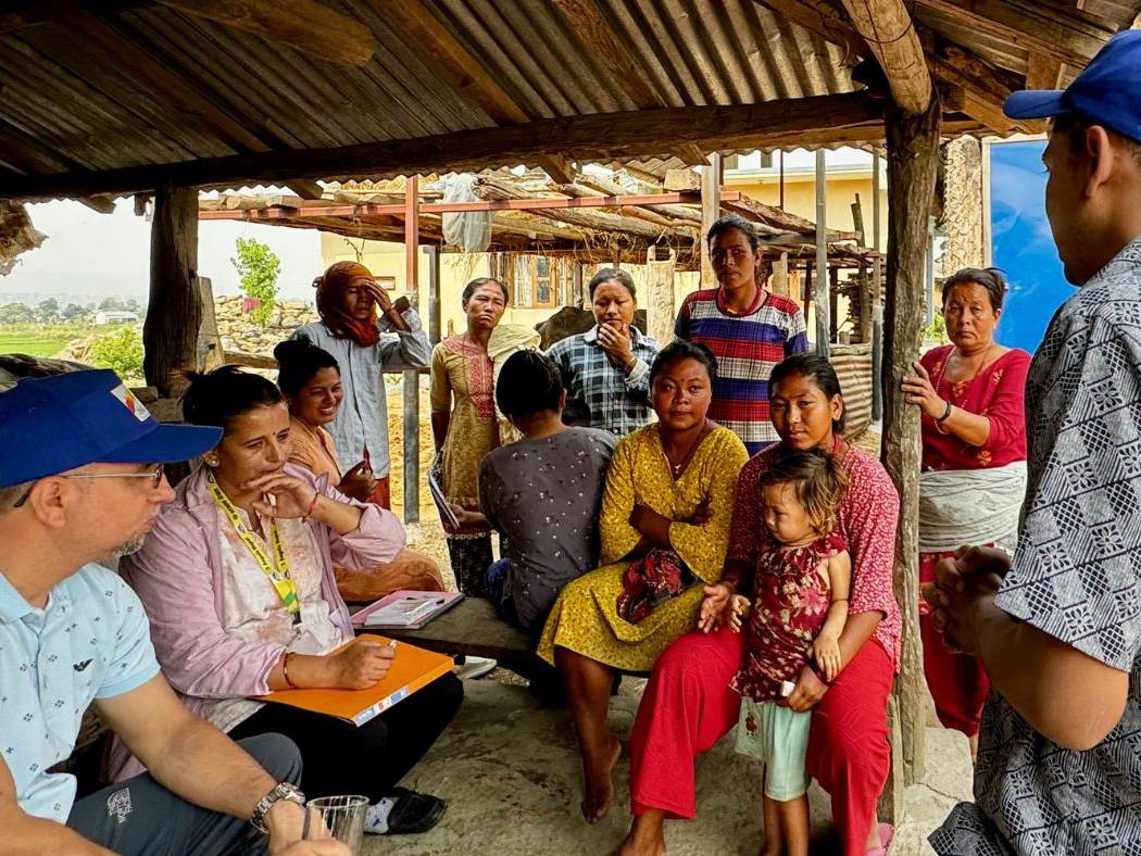 Focus group discussion in Nepal