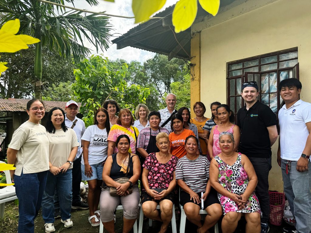 The Captivating and Sanghaya teams with our microfinance clients in the Philippines