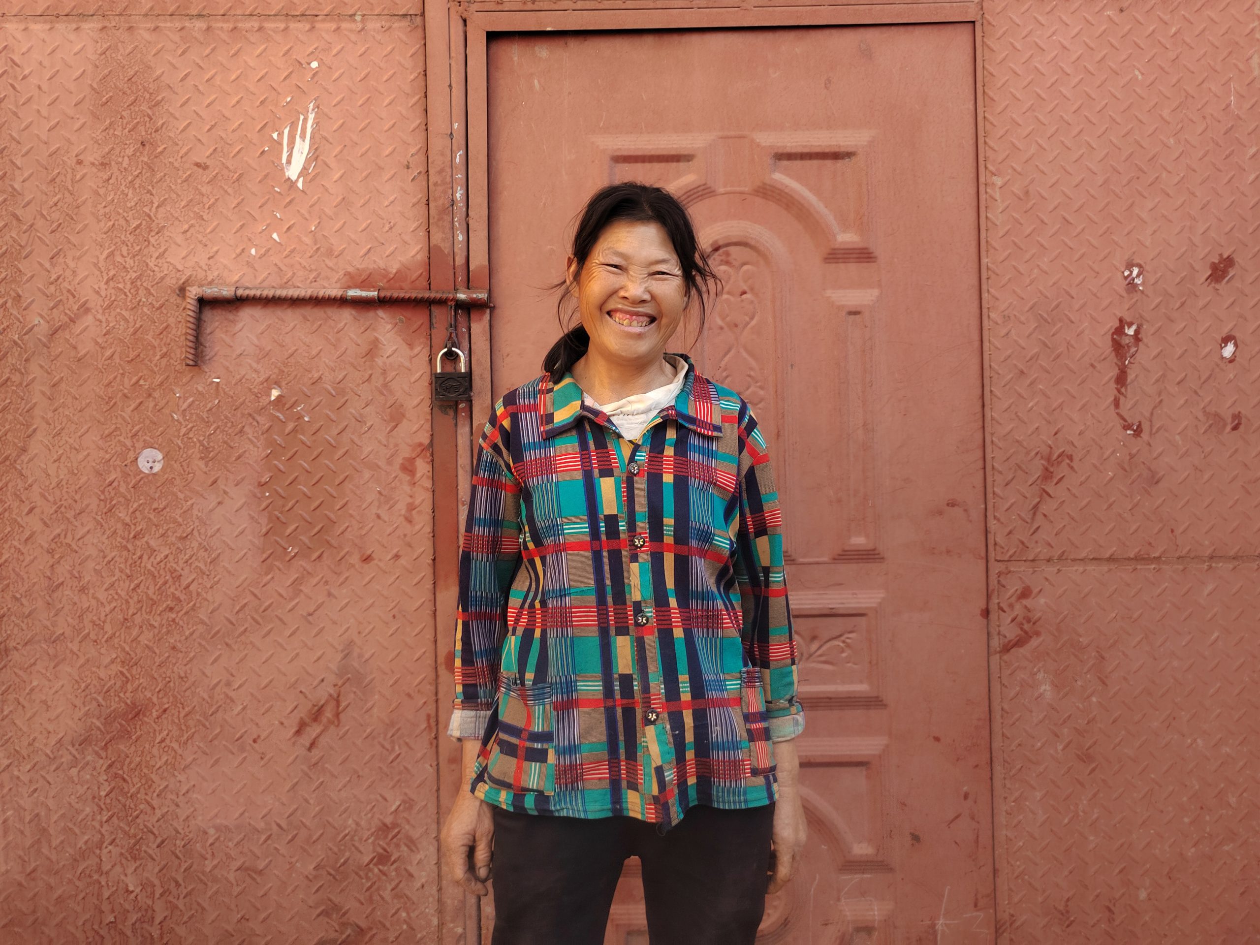 Chinese woman smiling