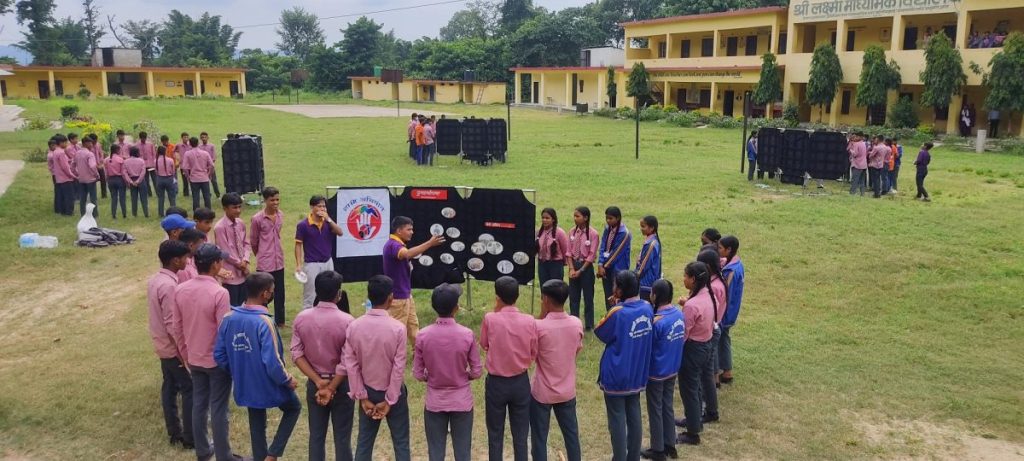 Students Gather for the Program